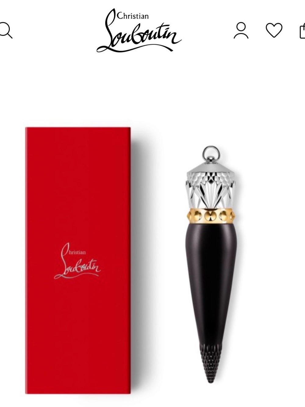 Christian Louboutin Velvet Matte Lipstick 💄 Red Dramadouce 005